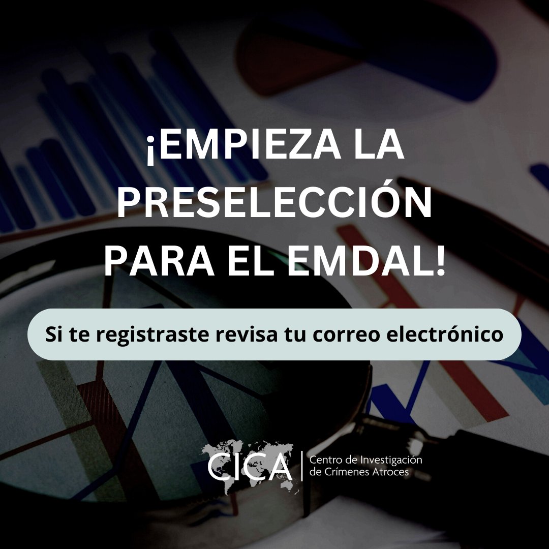 CICANET_'s tweet photo. Si te registraste para ser parte del proceso de preselección para integrar el Equipo Mexicano de Análisis Local (EMDAL), revisa tu correo.

Las personas elegibles han recibido una invitación para una sesión introductoria el 29 de enero y para el análisis de un caso el 30 de enero https://t.co/W5Mg8B66gg