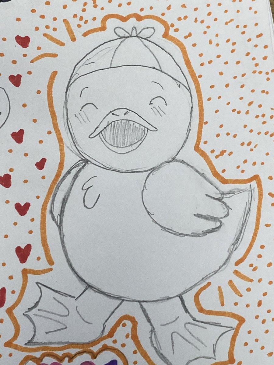 Ronniewantfries's tweet photo. Quacki doodles 💗🦆 #quacki #QSMPPrisonfanart #QSMP2024 #QSMPPrison #qsmp #QSMPfanart #Baghera https://t.co/stdWvLEs8B