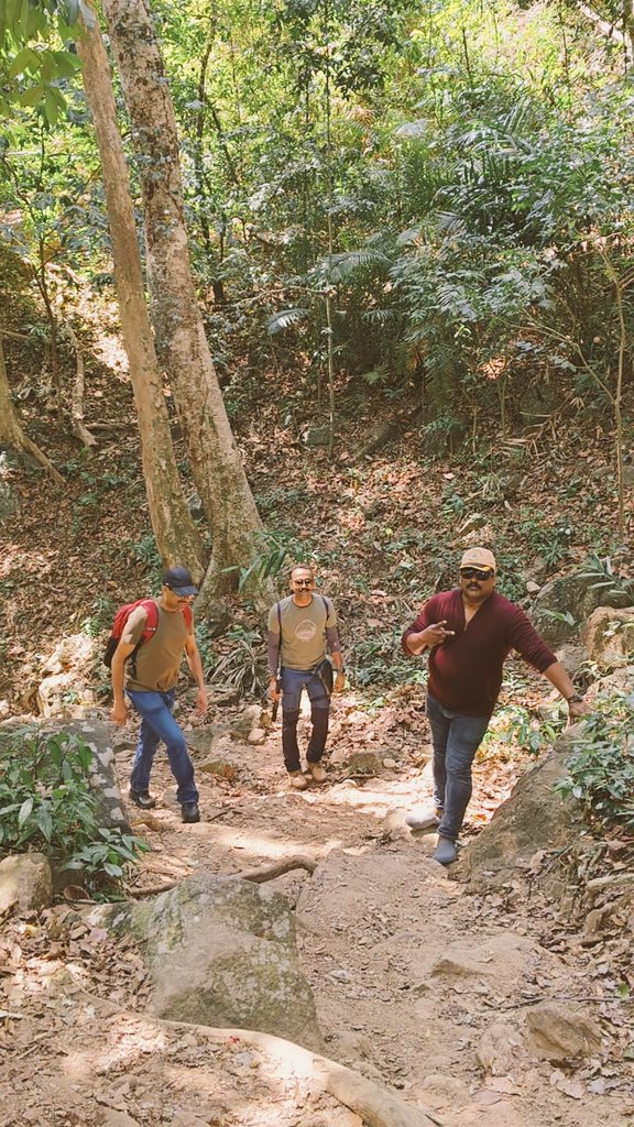 DefencePROTvm's tweet photo. To mark #75thRepublicDay #NCC officers from #Trivandrum led by Brig Anand Kumar, Gp CDR organised an #Awareness #bikeride to #Bonacaud & adjoining foothills to create awareness on #reduceplastics, #preserve #wildlife & sustain #forests @giridhararamane https://t.co/UkJbdC8ZxB