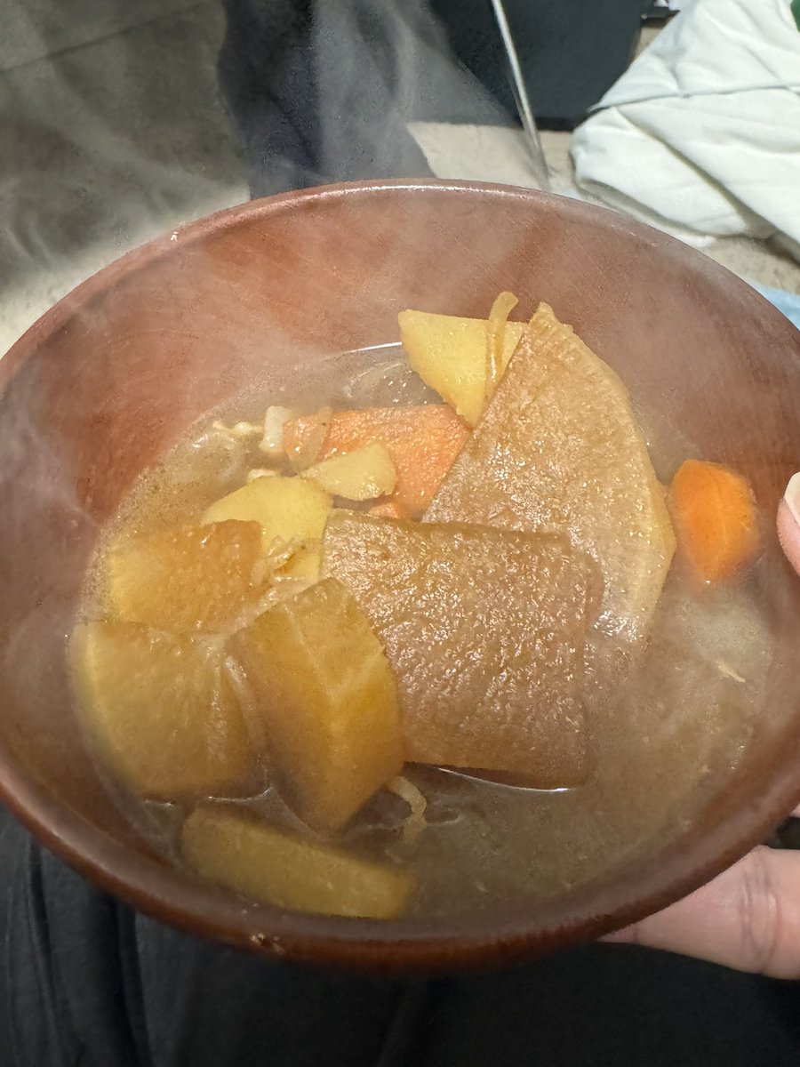 daibutu0001's tweet photo. 豚汁作るの楽だし美味いし良い良い https://t.co/FS5FtOqTEC