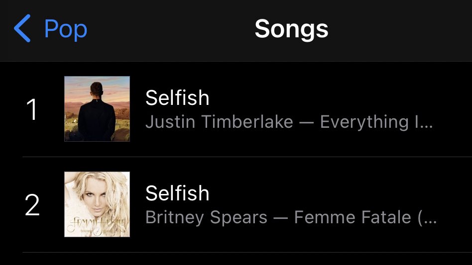 Britney Spears is only one more spot away from passing Justin Timberlake’s new song on U.S. iTunes #Selfish