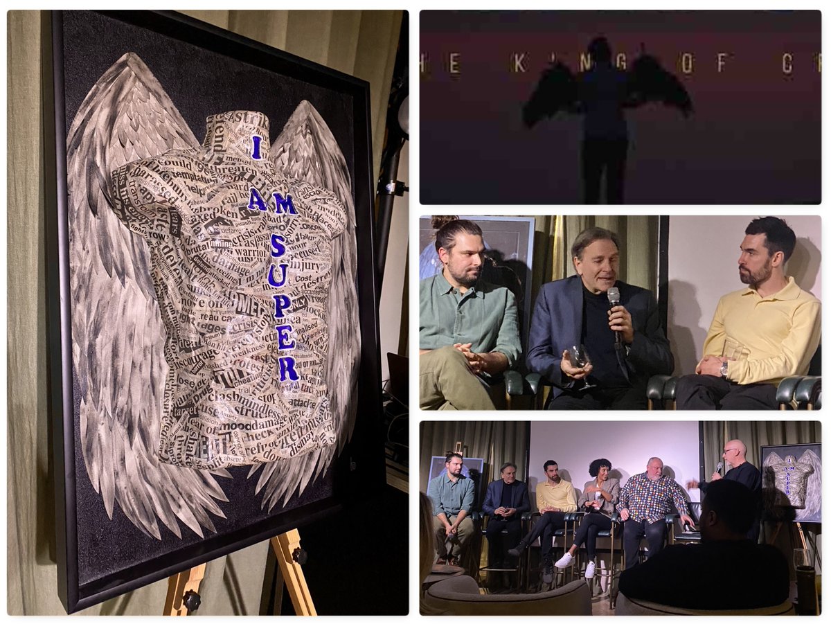 marcthevet's tweet photo. Priveleged &amp; honoured to have attended screening of #IAmSuper short film at @sohohouse last night. This hugely important project will help raise mental health awareness &amp; no doubt encourage many lifesaving conversations too. More info &amp; trailer: https://t.co/K4tBAed1ua #Brighton https://t.co/E1XPX7nolM