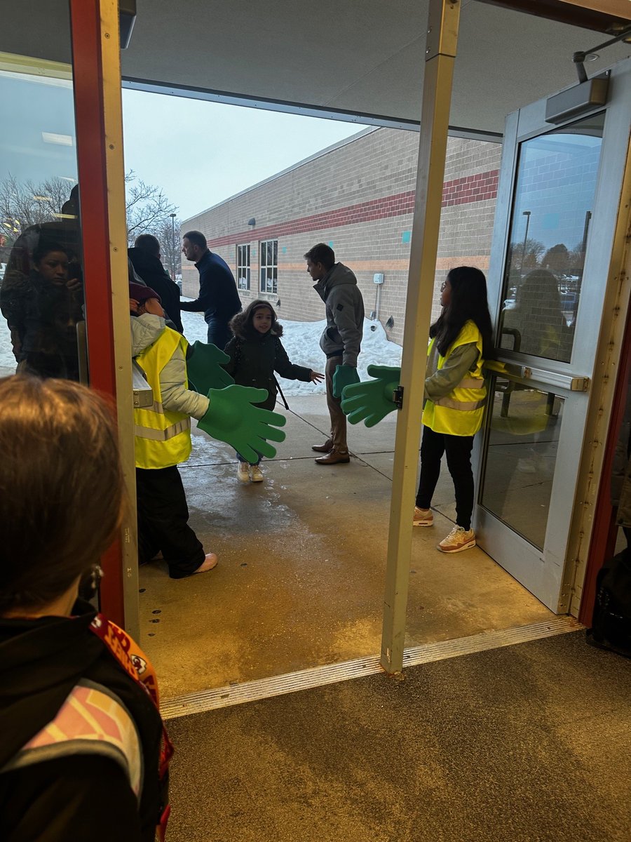 Thank you to the folks at Security Trust &amp; Savings Bank for welcoming the students today for High Five Friday! We appreciate you being here!