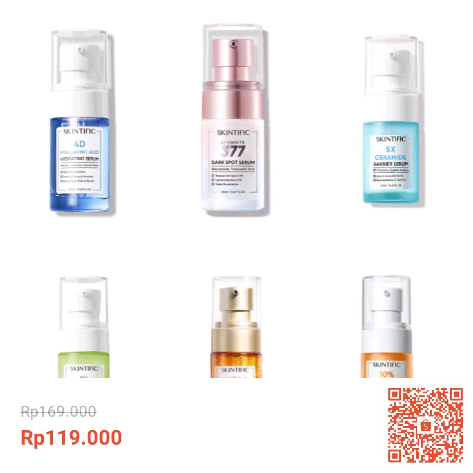 PangananS's tweet photo. Temukan dan dapatkan SKINTIFIC Facial Serum Glowing - Skincare Wajah Face Serum Gentle-A Retinol Anti Aging Serum Anti Age Serum Essence Dark Spot Serum Niacinamide Brightening Serum Midnight Serum BPOM / Tranexamic Acid / Anti Acne/ 5X Ceramide https://t.co/LJb25Vsa6k #ShopeeID https://t.co/FCnnHjp2dy