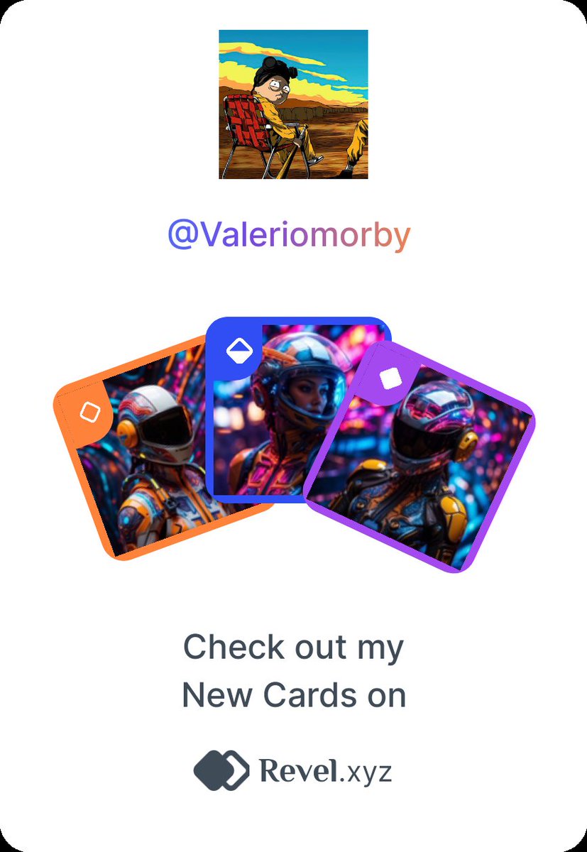 valeriomorby's tweet photo. Check out this pack on https://t.co/cT1QPvZVPh!

#revelxyz #Revelfriday #revel
 https://t.co/Go4GgSVOqh https://t.co/HuIUVeboUY