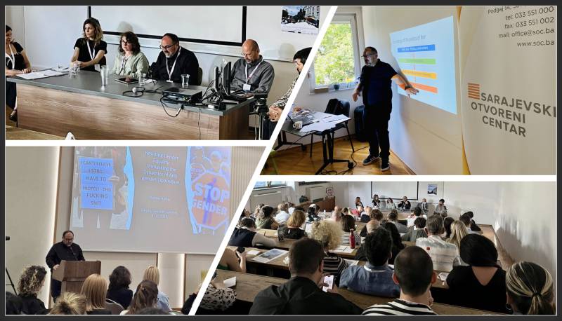 Fierceprojecteu's tweet photo. While our team is actively conducting research, we also share preliminary results at various events. 🗣
☑️Discover some of the @FFLjubljana's dissemination activities at the link below:
https://t.co/iAUZCwy5To
#FIERCEprojectEU #WeAreFIERCE
#Democracy #Inclusion #Feminism https://t.co/9wHFRVP0fD