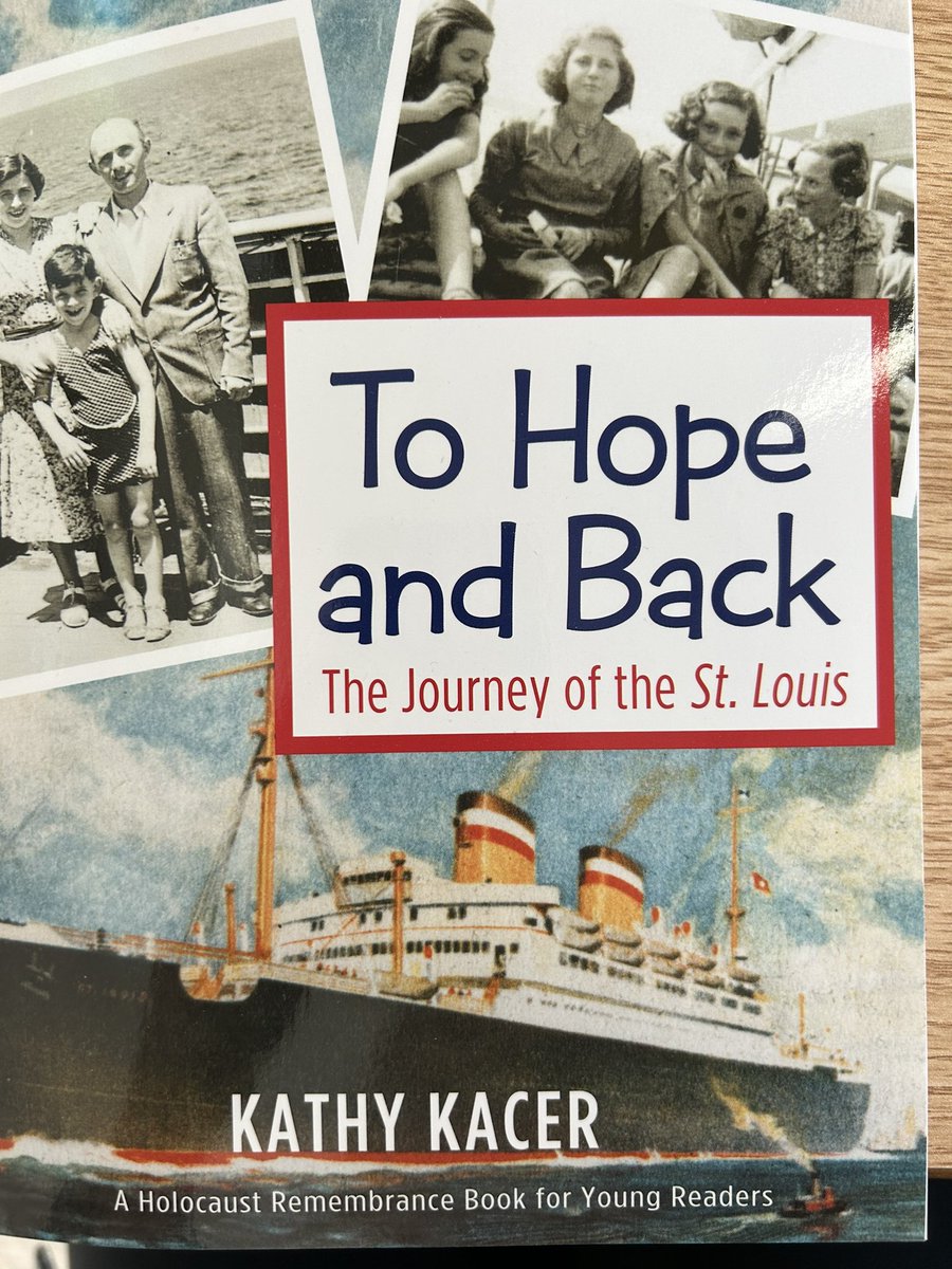 Learning about the Holocaust today w/TDSB Jewish Heritage Committee @tdsb #Liberation75 & 📖author Kathy Kacer   #ToHopeandBackTheJourneyoftheStLouis #TreatEveryoneLikeAHumanBeing “We all need allies and advocates in times of crisis” #history @yourschools @BCESchool #grade6