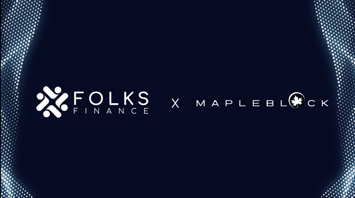 FolksFinance's tweet photo. We're thrilled to welcome @Maple_block as a strategic investor in Folks Finance. 🤝
With an impressive web3 investment portfolio, Mapleblock is going to provide strategic investment support for the cross-chain expansion of @FolksFinance.
Who is Mapleblock Capital? 🧵 https://t.co/GwdHFR0mA8