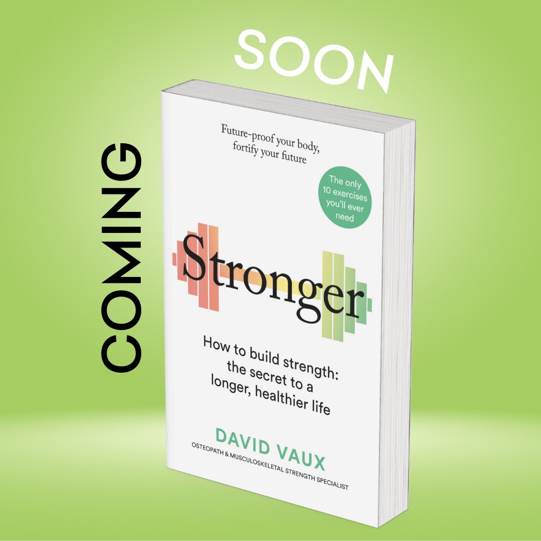 Looking to discover the key to longevity, health, and happiness? Wanting to find the magic bullet for fortifying your body and a longer life?

Look no further than STRONGER coming 14th March 2024.

You can preorder your copy now! 💪

#Stronger