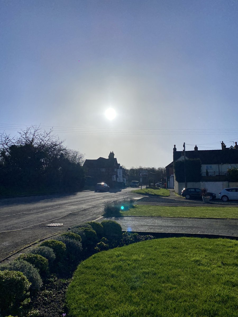 GeographyHchs's tweet photo. Human fieldwork day! Two groups visited Hartlebury to investigate the impacts of counter-urbanisation. They completed environmental quality surveys, traffic counts and asked the public questions to get their thoughts. Very grateful for the sunshine! ☀️ @HanleyCastle #geography https://t.co/idpzb2hPqL