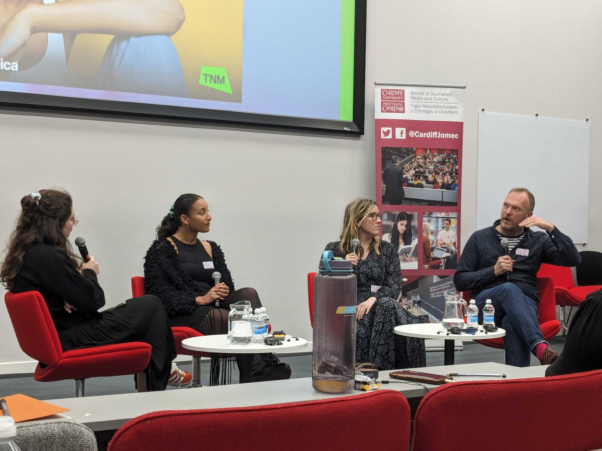 podconcymru's tweet photo. Great panel feat. @marymandefield @patersonjon + @_EllieClifford talking about reaching Gen Z

Mary spoke about the importance of getting out of the studio and talking to your listeners - something she does making @thenewsmovement and @persephonica's Noted 

#PodConCymru24 https://t.co/njaSWlh0NZ