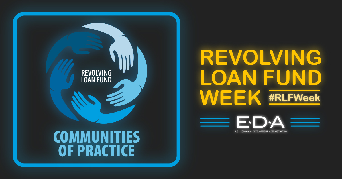 US_EDA's tweet photo. The RLF Community of Practice is making loan operators more flexible, accessible, and recovery & growth-oriented for small business across the country w/training and development.
Learn about the CoP and how to get involved. https://t.co/YO3iSDvmYX #RLFWeek https://t.co/HoNvPtwi1O