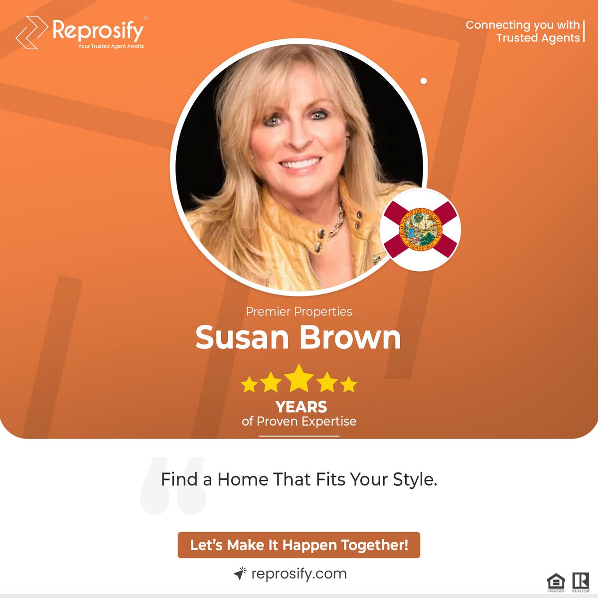 Join Susan Brown on a journey to find your personal haven in Florida. Live the life you've always dreamed of!

👤agents.reprosify.com/susan-brown

#Reprosify #AgentsReprosify #PremierProperties #SusanBrown #realestate #realestateagent #Broker #Floridarealestate #LakewoodRanchrealestate