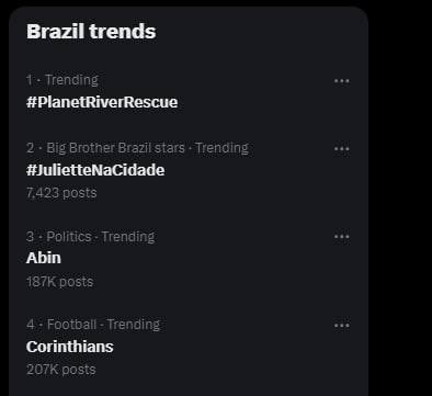 PlanetReFi's tweet photo. 🌍 #PlanetRiverRescue is trending WORLDWIDE 🚀

🏆 #1 WORLDWIDE
🇺🇸 #1 USA
🇧🇷 #1 BRAZIL
🇹🇷 #1 TURKEY
🇩🇪 #2 GERMANY

#PlanetReFi $PLANET https://t.co/yi97nWeu1X