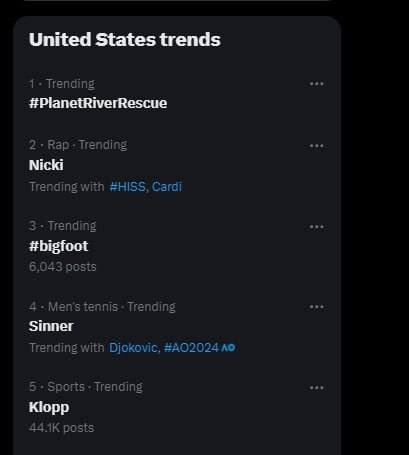 PlanetReFi's tweet photo. 🌍 #PlanetRiverRescue is trending WORLDWIDE 🚀

🏆 #1 WORLDWIDE
🇺🇸 #1 USA
🇧🇷 #1 BRAZIL
🇹🇷 #1 TURKEY
🇩🇪 #2 GERMANY

#PlanetReFi $PLANET https://t.co/yi97nWeu1X