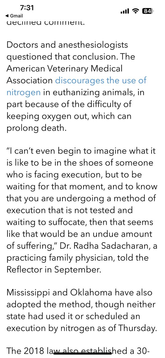 The Alabama nitrogen execution was not as humane as they think according to doctors. #NitrogenHypoxia #NitrogenGas #nitrogenexecution #alabamaexecution #Trump2024 #BIDEN2024 #Airdrop #CeasefireNOW #CopaDelRey #Palestine #RepublicDay #TEKKEN8 #todayshow