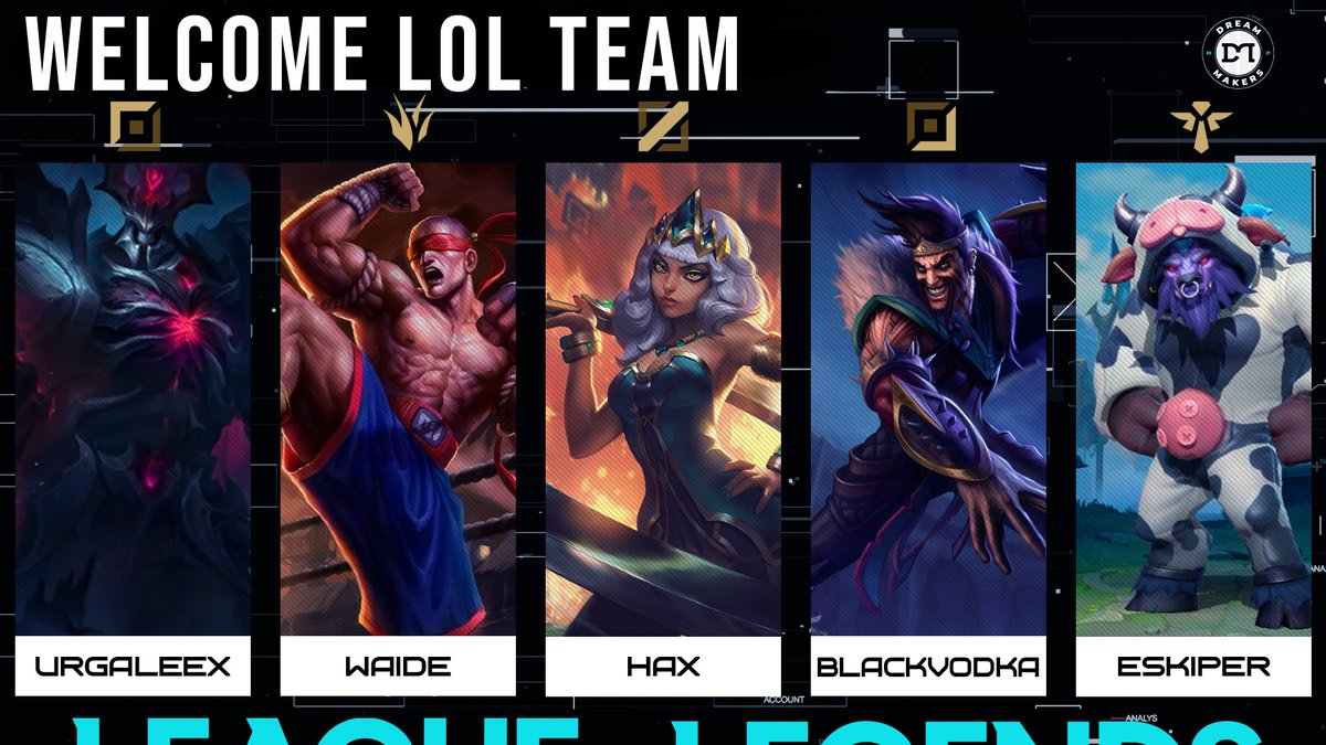 Dream Makers eSports tweet media