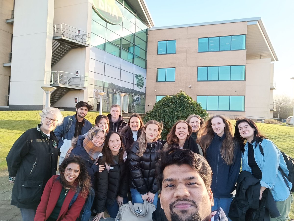 Thank you @ArlaDairyUK for hosting the @UniversityLeeds MSc Sustainable food systems and talking all things sustainability, animal welfare and dairy farmers co-operatives!