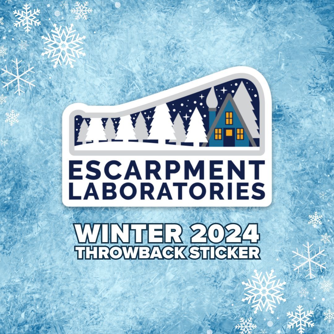 We've brought back another classic sticker for your collection! ☃️ Keep an eye out for this idyllic winter scene in your upcoming orders ❄️ 

Have a sticker you would like brought back? Sound off in the replies!