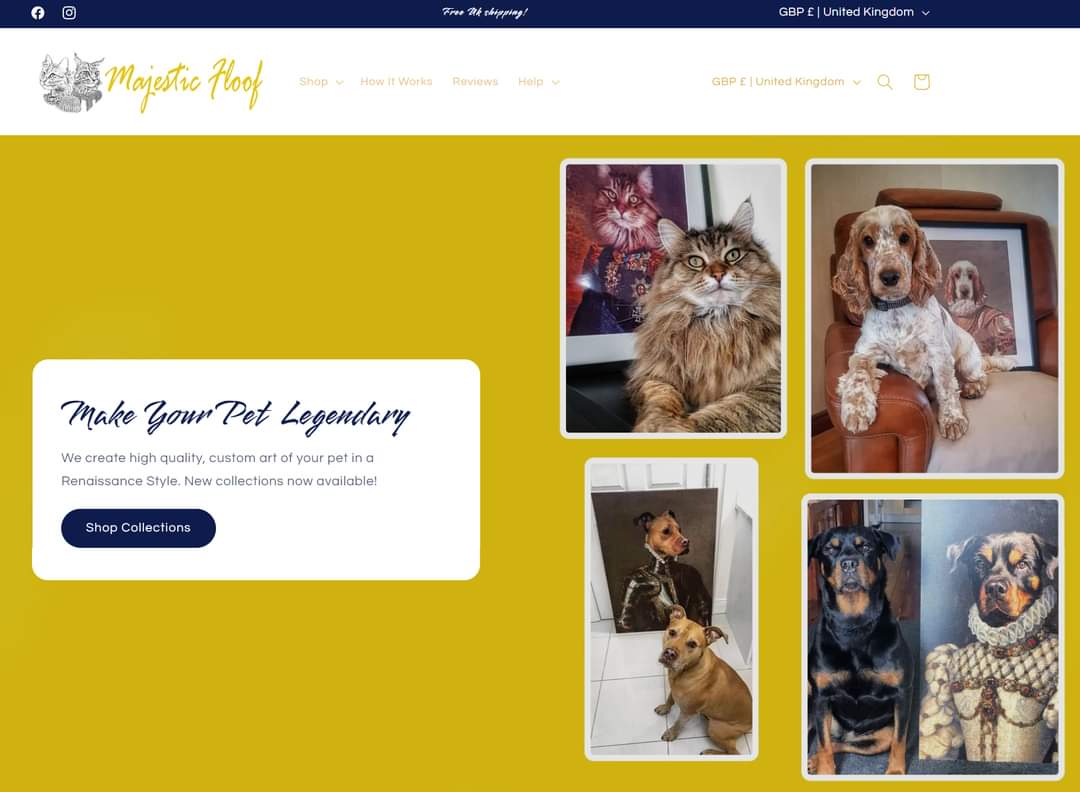 MajesticFloofs's tweet photo. CHECK OUT OUR BRAND NEW WEBSITE
https://t.co/CG3ob38RRq
&amp; join our mailing list for 10% off today!

#MajesticFloof #FunnyCats #FunnyDogs #MadeInBelfast #northernireland #CustomPetPortraits https://t.co/ZshSgxfyaP