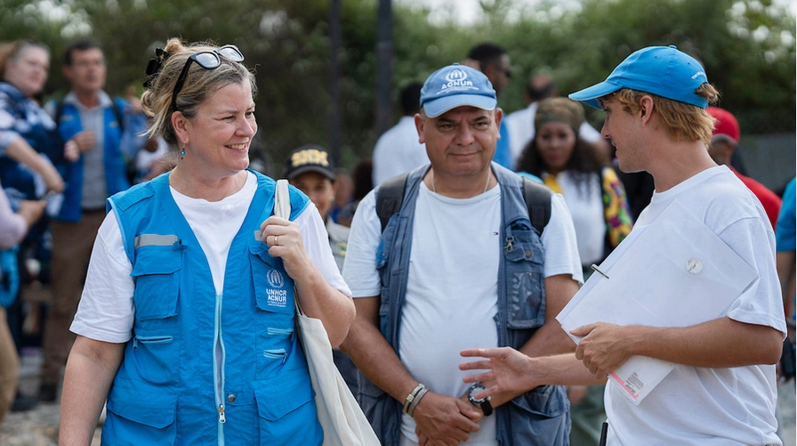 BesemObenson's tweet photo. Alta Comisionada Adjunta de la ONU para los Refugiados @ACNURamericas  solicita más apoyo de la comunidad internacional ante cifra récord de personas cruzando la selva del Darién. 

https://t.co/XmM3khQjr3 https://t.co/PQswyGMGay