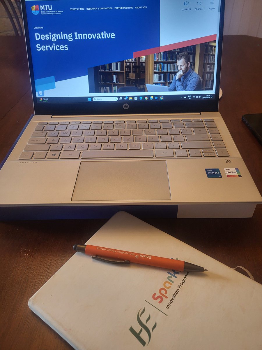 meshelleh's tweet photo. Looking forward to the next 12 weeks, delving deeper into service design through @MTU_ie Designing Innovative Services course. Another great learning opportunity as part of my fellowship with @ProgrammeSpark #servicedesign #healthcareinnovation #designinhealthcare https://t.co/Ux4Ap0QCFS