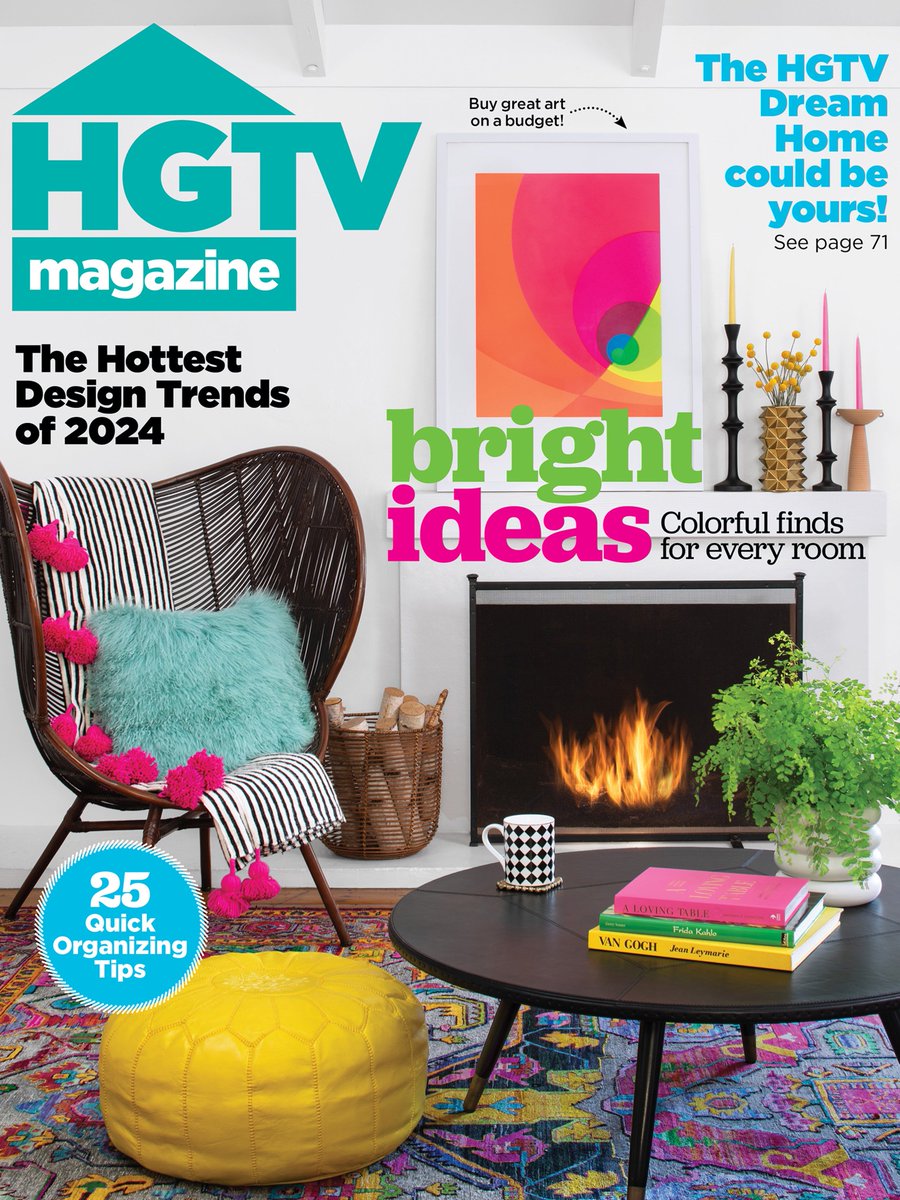 We've got bright ideas 🌈 for 2024—including the newest design trends and super-quick organizing tips.

Pick up the January/February issue on newsstands now!