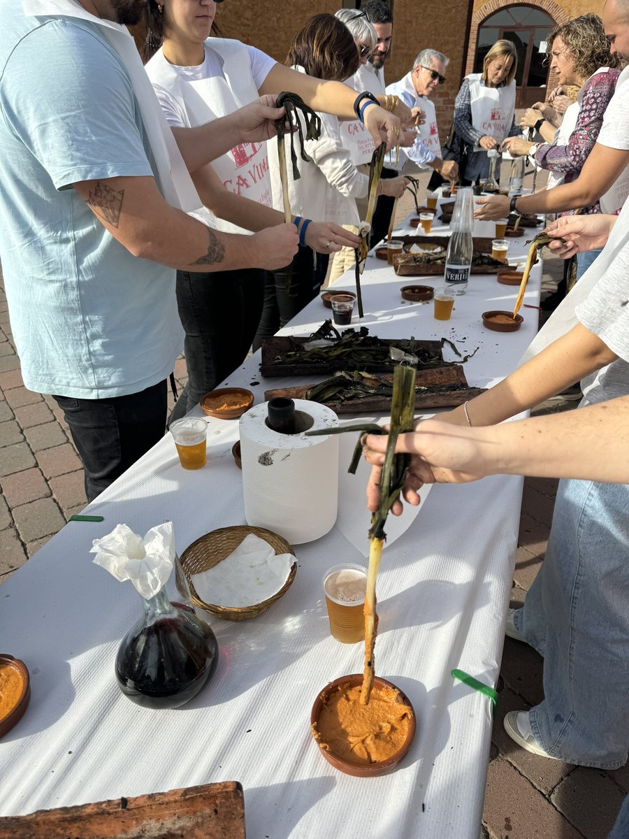 We finish this meeting with a SPME-arrow with immersion technique typical from Catalonia, a "calçotada"