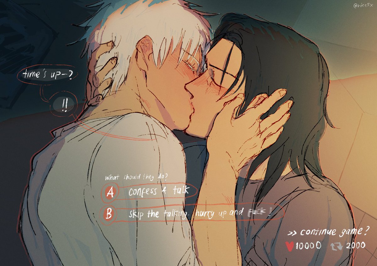 rice5x's tweet photo. pt 5. the good (not yet) ending

#satosugu #jjk https://t.co/ImtMCPjNX0