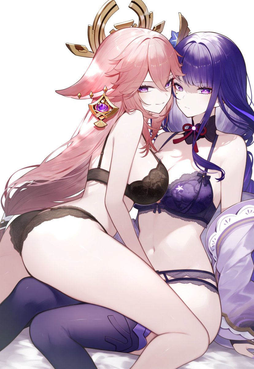 SetsuLewds's tweet photo. 八重神子 / Yae Miko
雷電将軍 / Raiden Shogun
#原神 #GenshinImpact https://t.co/AmVgRjIUt9