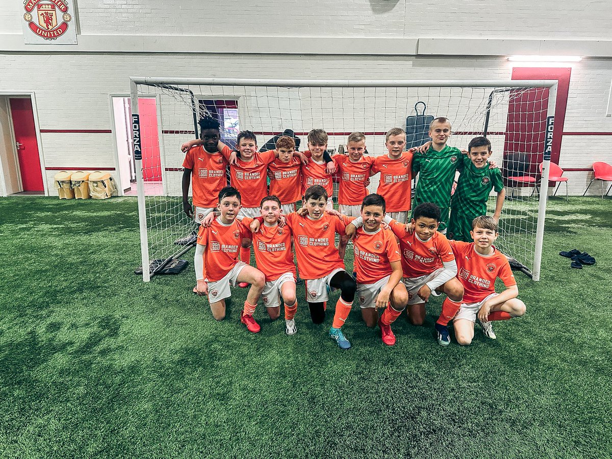 BFCYouthAcademy's tweet photo. 👏 The Under-11's and Under-12's enjoyed an indoor five a side tournament at Manchester United earlier this week, with both sides finishing in the top three of their respective categories.  

🔜 The Under-9's will play in a similar tournament tomorrow.  

🍊 #UTMP https://t.co/ugFg1FaC07