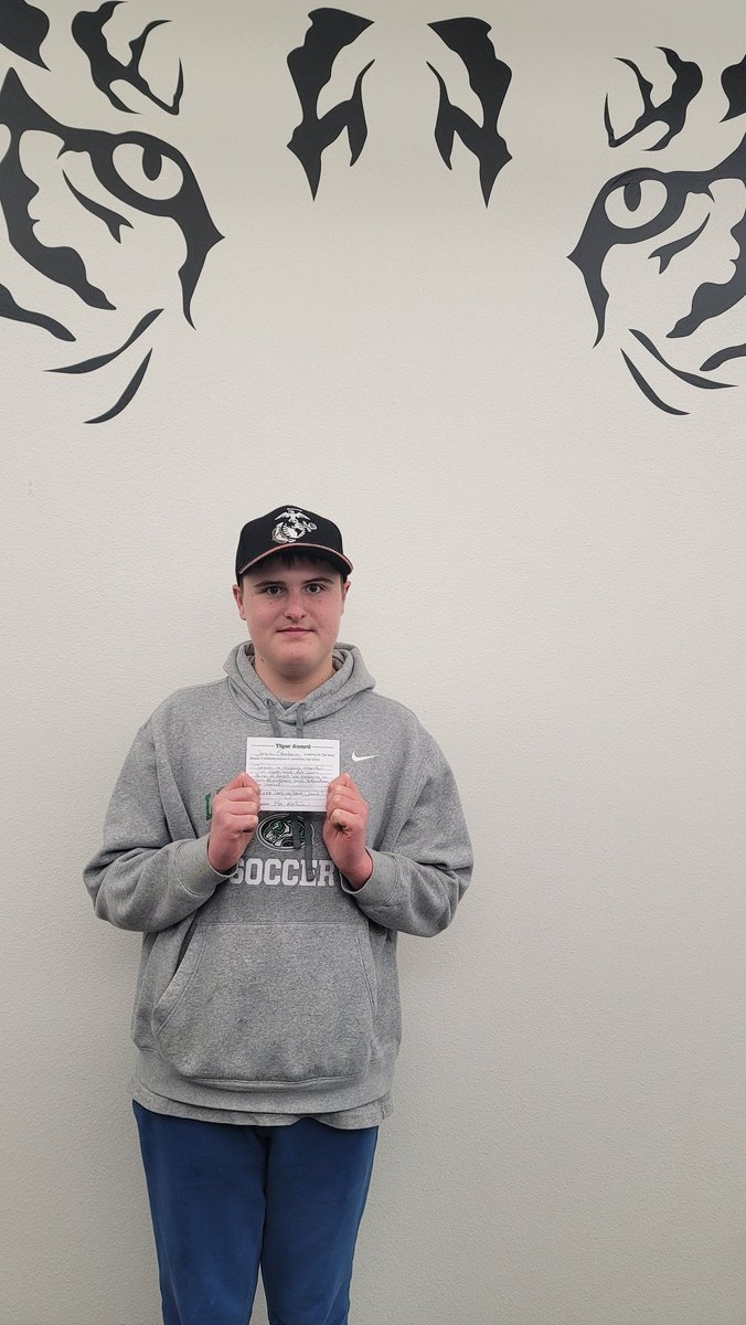 Jonah is always respectful in class and has been doing a great job engaging in class discussions and advocating for himself. #Tigeraward2324 <a href="/Fremont1_LVHS/">Lander Valley HS</a>