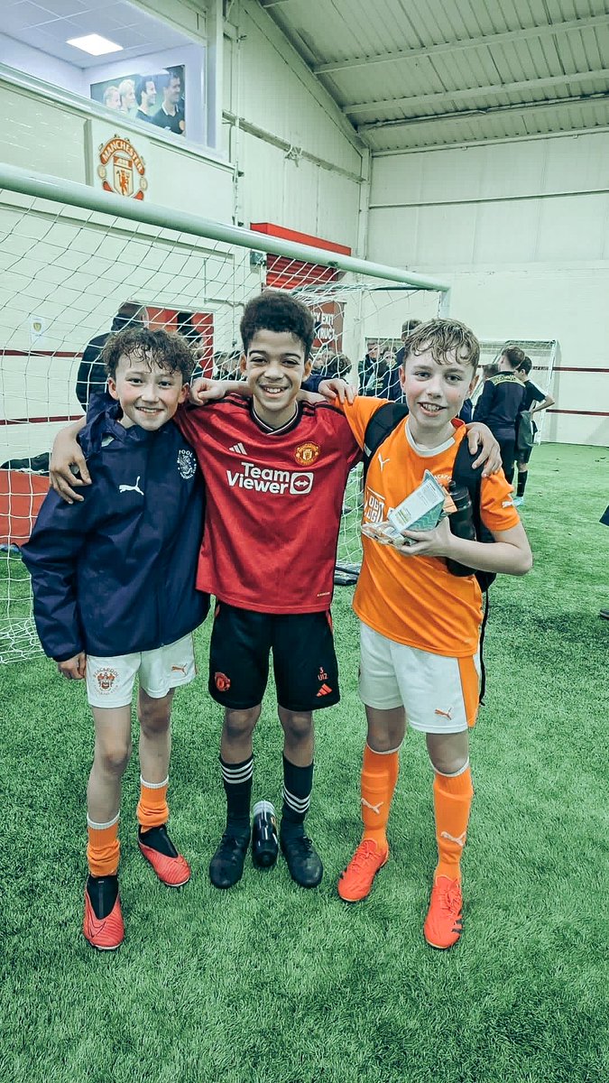 BFCYouthAcademy's tweet photo. 👏 The Under-11's and Under-12's enjoyed an indoor five a side tournament at Manchester United earlier this week, with both sides finishing in the top three of their respective categories.  

🔜 The Under-9's will play in a similar tournament tomorrow.  

🍊 #UTMP https://t.co/ugFg1FaC07