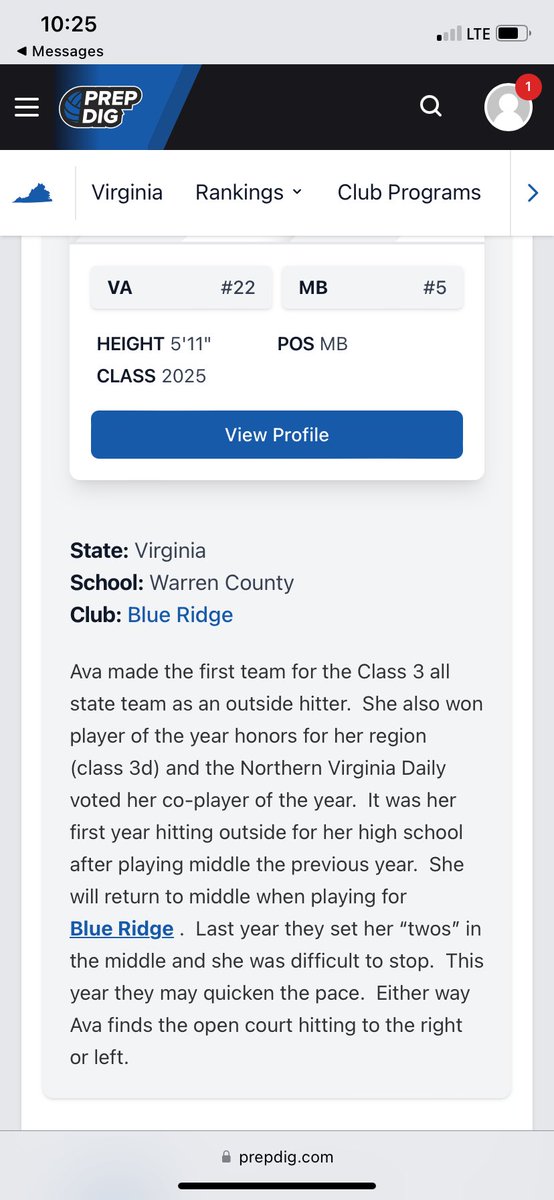 Ava Dickerson (@avadickersonvb) on Twitter photo Thanks <a href="/PrepDigVA/">Prep Dig Virginia</a> for the mention!!
Excited for MAPL this weekend!
<a href="/CoachSamWol23/">Sam Wolinski</a> <a href="/Jennabanz/">Jenna Banz</a> <a href="/VBallrecruiter/">Kara Hill</a> Thanks <a href="/PrepDigVA/">Prep Dig Virginia</a> for the mention!!
Excited for MAPL this weekend!
<a href="/CoachSamWol23/">Sam Wolinski</a> <a href="/Jennabanz/">Jenna Banz</a> <a href="/VBallrecruiter/">Kara Hill</a>