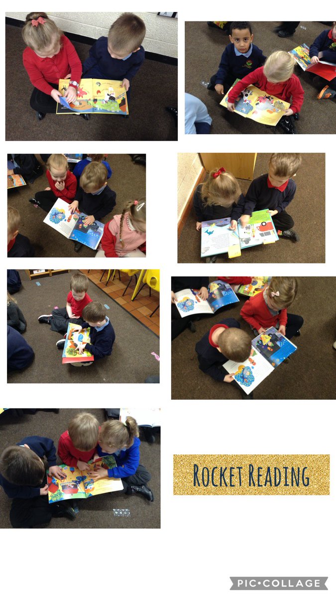 FS2AngramBank's tweet photo. During our Rocket Reading session we worked with our talk partners to discuss the different selection of stories from Julia Donaldson and Lydia Monks. We all loved the glitter!📚✨ https://t.co/jNWSEQQo8v