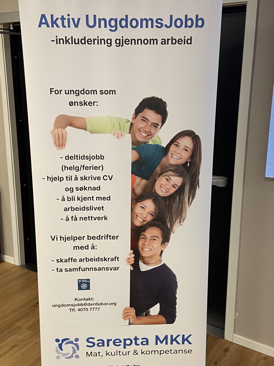 Knujs's tweet photo. Viktig at ungdom kommer seg ut i arbeidslivet. https://t.co/xjhWtoDzk3