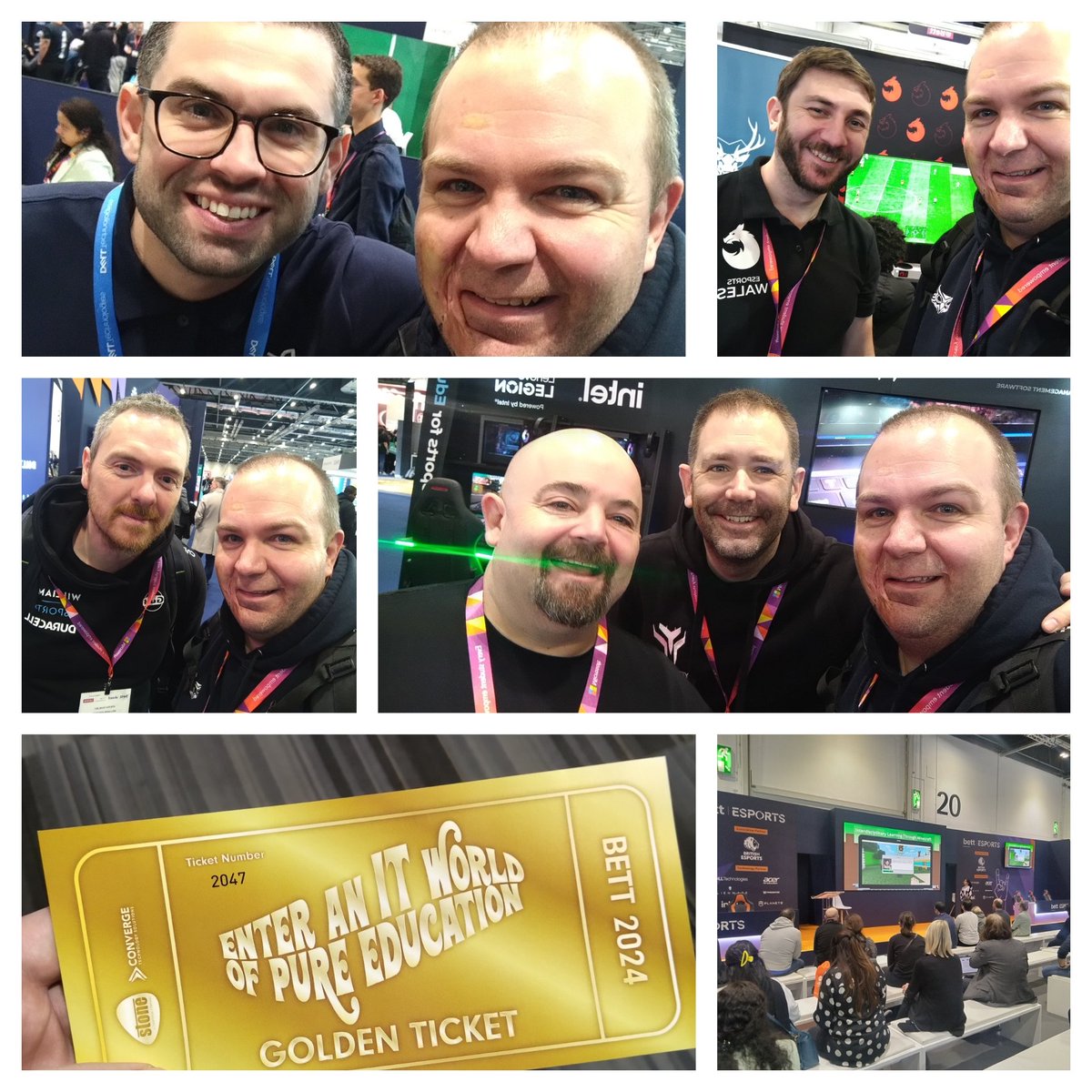 gcs_owls's tweet photo. What a day at the @Bett_show! 

Great to meet up with @British_Esports @JohnJackson750, @EsportsWales, @WilliamsEsports, @StoneComputers, @FraserEsports,  @ntesports_uk

What a great day for #Esports and #Education https://t.co/c1T2KEN73Z