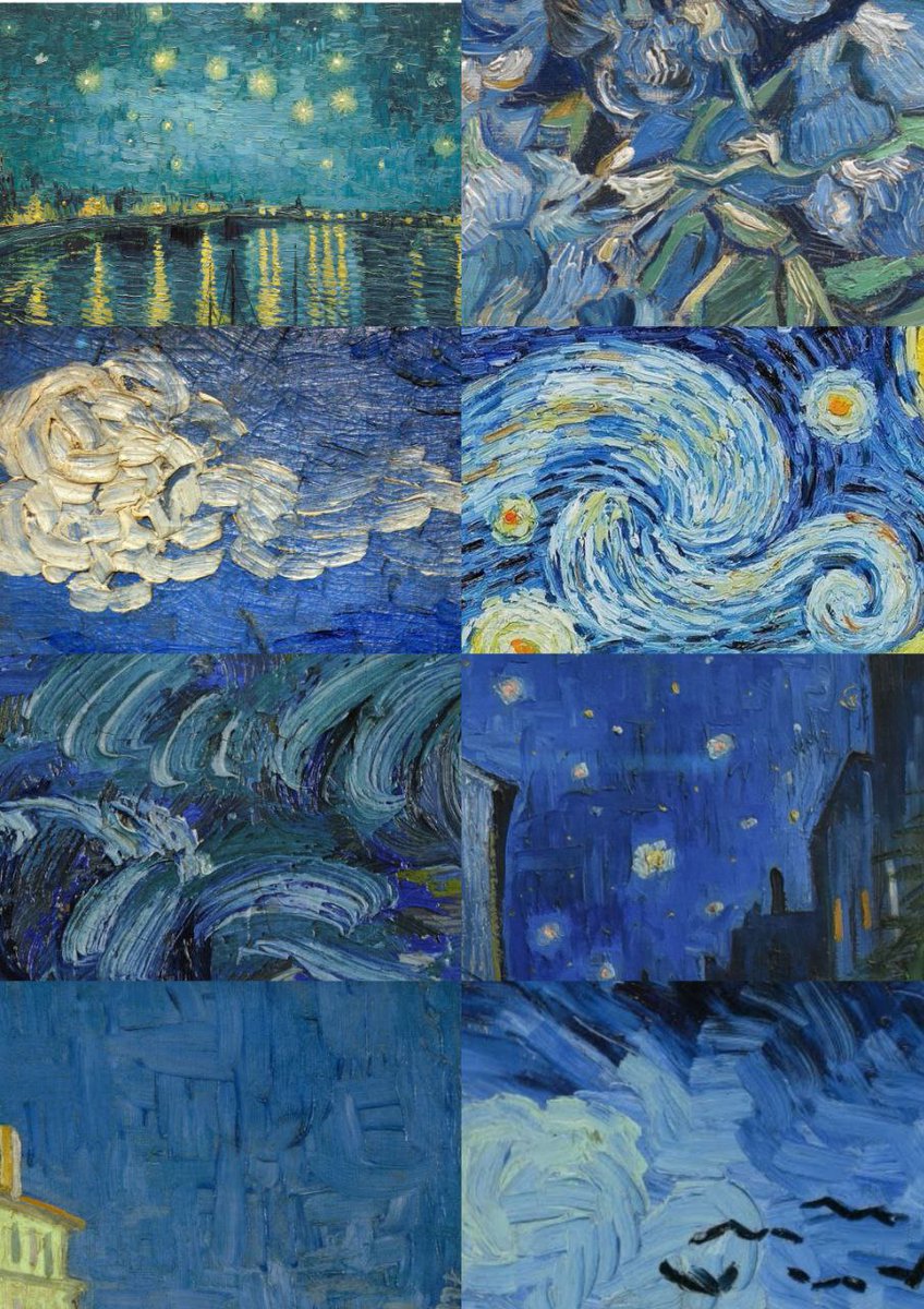 blues of van gogh.
