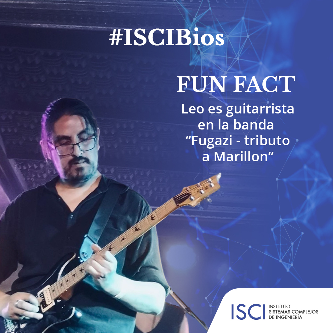 centroISCI's tweet photo. ¡Nuevo año, nueva sección! Te presentamos #ISCIBios donde te contaremos un poco más sobre nuestros investigadores.
@LeoBassoSotz, nuestro director, fue recientemente reconocido con destacados premios por el trabajo que lideró para enfrentar la crisis de Covid en Chile, entre ellos:
-Franz Edelman Award 2022
-“Al Ingeniero por Acciones Distinguidas" entregado por el Instituto de Ingenieros de Chile
¿Qué te parecen los avances que se pueden lograr entre la ingeniería y la salud?
#CentrosAnid #IngenieríaChile #ISCI #covid #ingenieroschile