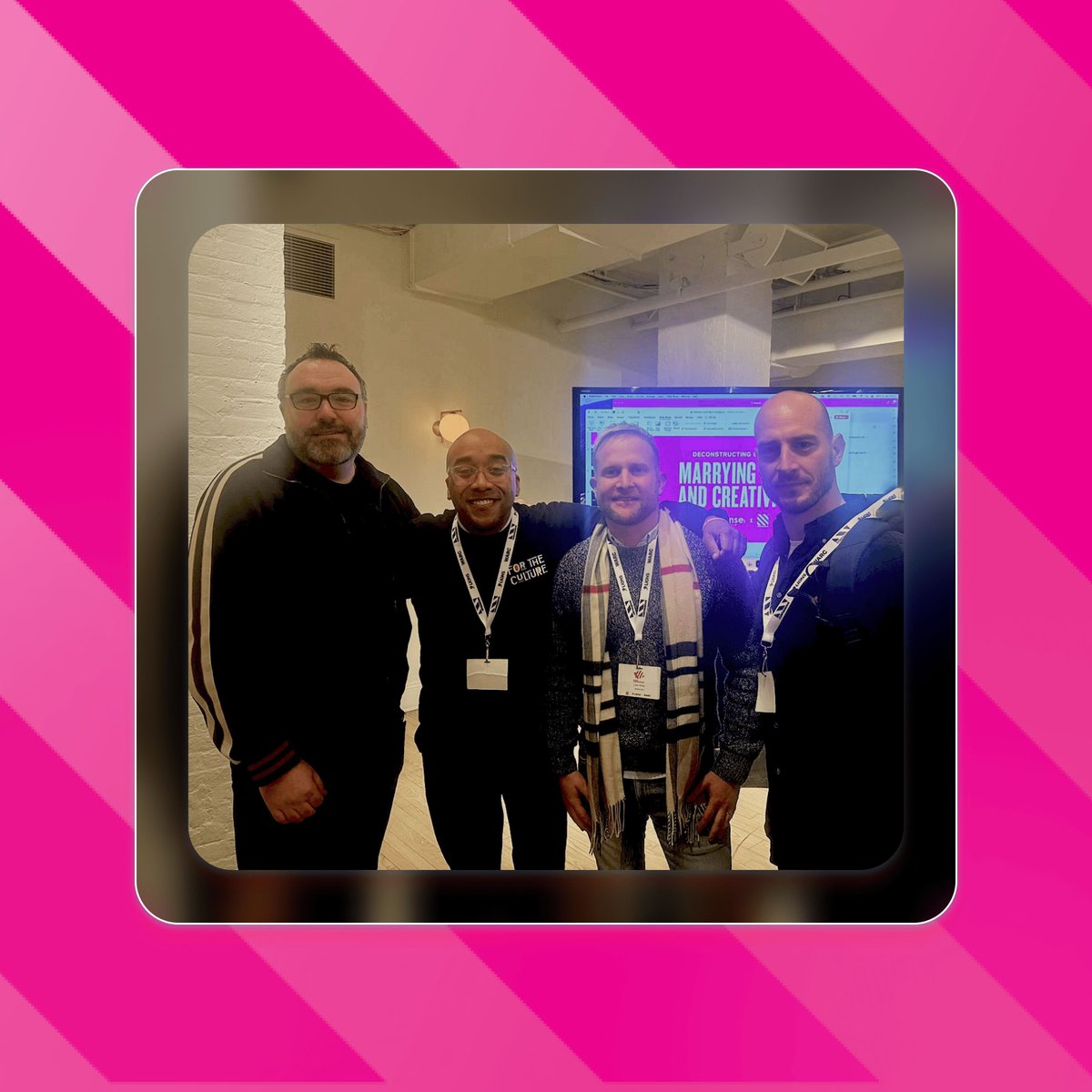 Audiense en Español (@audiense_es) on Twitter photo ¡Ya de vuelta en casa tras un increíble #MostCcontagious NYC! 🌆
Organizamos una gran sesión 'Deconstructing Culture: marrying data & creativity' con <a href="/hobbs_bill/">Bill Hobbs</a> y <a href="/marctothec/">Dr. Marcus Collins</a>.
Muy agradecidos por las interesantes discusiones y poder de conectar con algunas mentes brillantes. ¡Ya de vuelta en casa tras un increíble #MostCcontagious NYC! 🌆
Organizamos una gran sesión 'Deconstructing Culture: marrying data & creativity' con <a href="/hobbs_bill/">Bill Hobbs</a> y <a href="/marctothec/">Dr. Marcus Collins</a>.
Muy agradecidos por las interesantes discusiones y poder de conectar con algunas mentes brillantes.