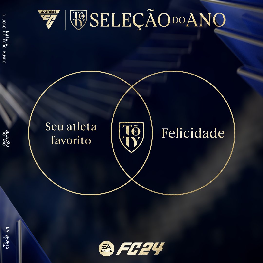easportsfcbr's tweet photo. ⭐ A emoção de ver seu atleta favorito no #TOTY do FC24 é INCOMPARÁVEL.

Comente se você já tem um TOTY na sua equipe do ​​Ultimate Team do #FC24! https://t.co/wKf75yw3GP