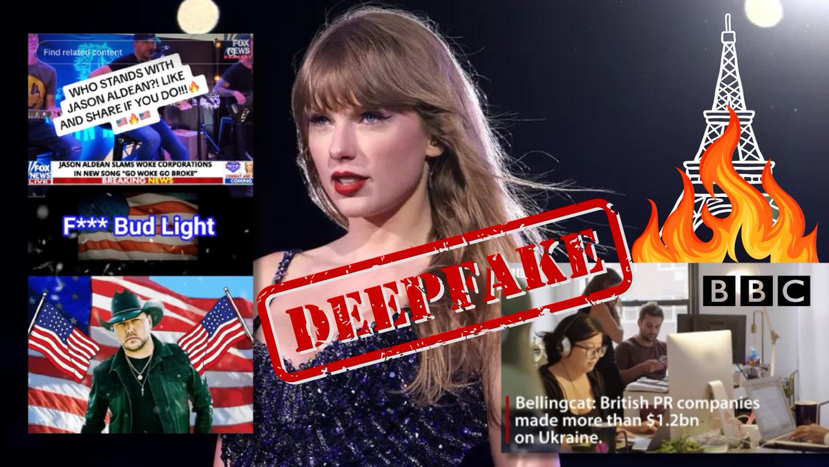 NewsGuardRating's tweet image. Want to stay informed about misinformation without the lengthy fact-checks? NewsGuard’s weekly newsletter, Reality Check, brings you up to speed in a matter of minutes.
Read this week’s newsletter and subscribe here: newsguardtech.substack.com/p/taylor-swift…