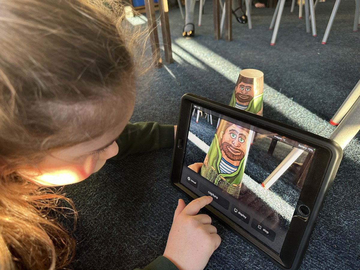 Gavin_Sharp_73's tweet photo. Class 5 hit a few hazards during their first #stopmotion #animation session this afternoon - all essential and invaluable learning #storystackers https://t.co/SCyEC7mPwZ