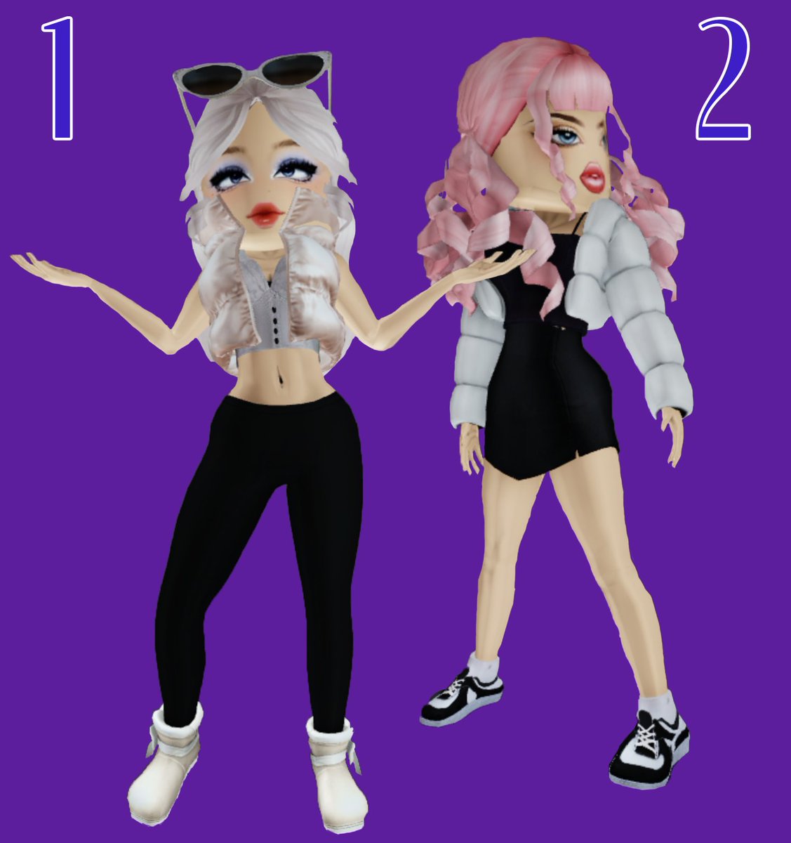 WearBlueberry's tweet image. Are you hot or cold rn?

1️⃣ 🌶️🌶️🌶️
2️⃣ 🧊🧊🧊

#roblox #stylepoll #robloxfashion