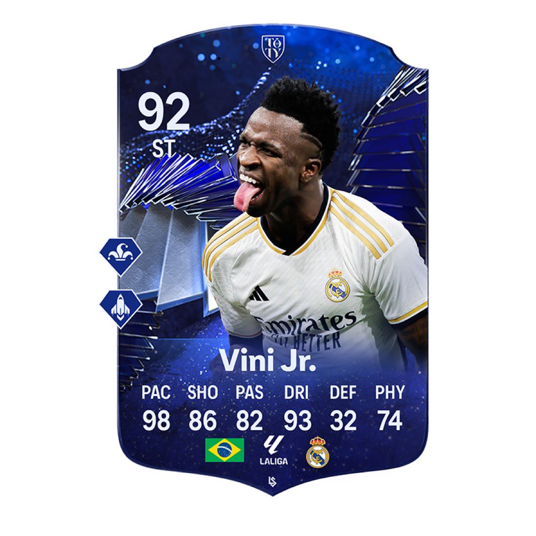 🚨🚨🚨— طاقات فينيسيوس جونيور ✅

— بلاي ستايل ذهبي تريكستر و كويك ستيب 🔥🔥🔥🔥