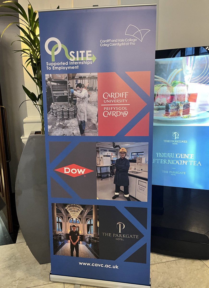 YYDCWRE's tweet photo. Stacey attended an event in @ParkgateHotel today for the launch of a new supported internship from @CAVC looking at future opportunities for our pupils. Exciting times ahead 🤩@YsgolYDeri @yydsecondary https://t.co/oaxRSr4LoZ