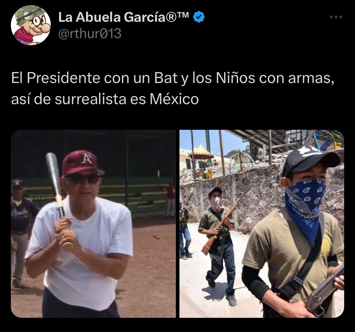 GlodeJo07's tweet photo. Hablemos de privilegios
Hablemos de desigualdad 
Hablemos de injusticia 

Mientas el presidente se “divierte” jugando al béisbol y dice que todo va bien, la niñez mexicana vive en una realidad distinta. https://t.co/gDrmwzPERT
