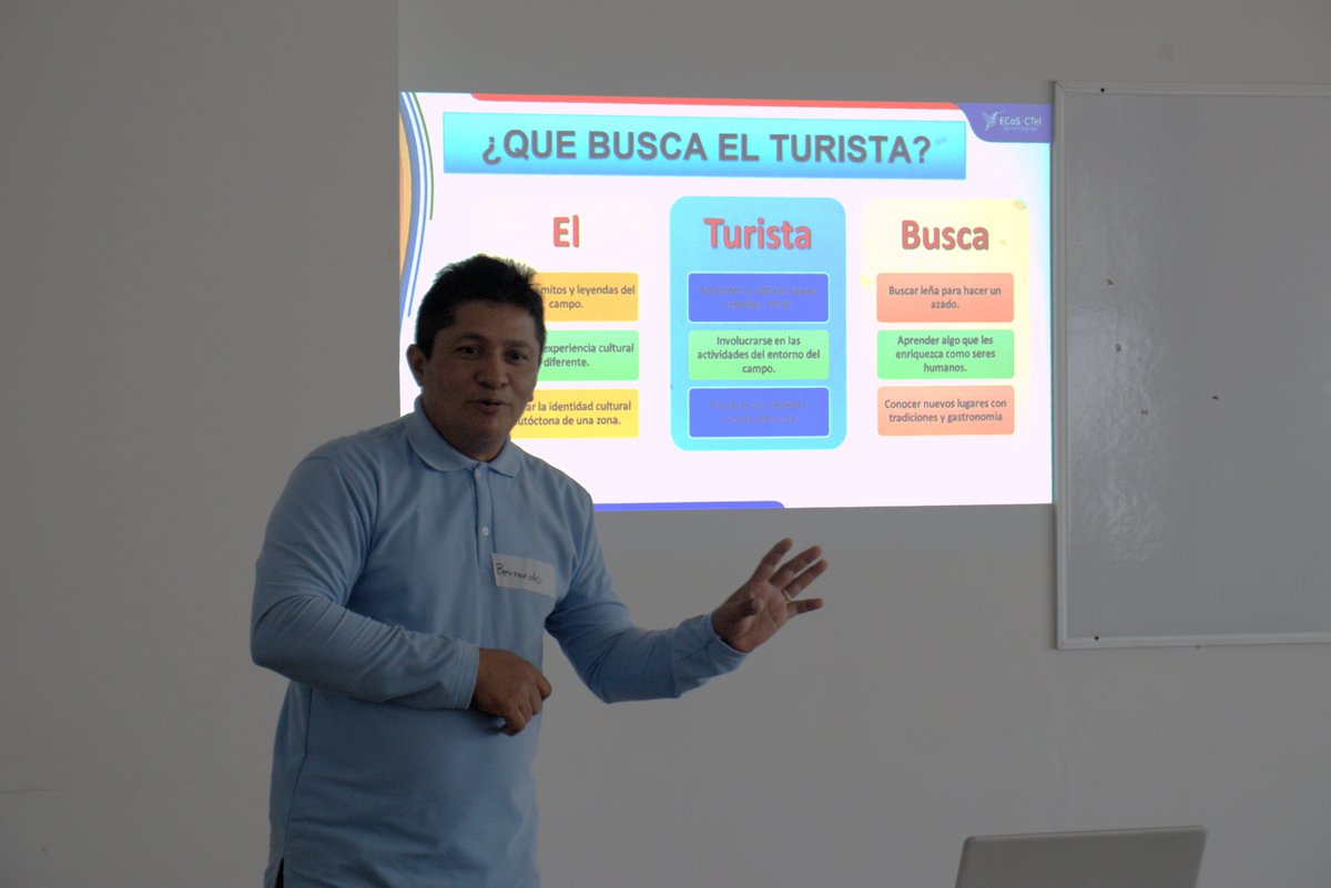 ECoSCTeI's tweet photo. 👨🏻‍🏫💻Diplomado en agroturismo con actores de los cuatro municipios donde impacta el Proyecto ECoS-CTeİ, del 25 al 27 de enero de 2024 en la @unicauca🍃📚

📰 Nota completa: https://t.co/goFhehUlLi

#ECoSCTeI
#CaucaRegióndeConocimiento
#TejiendoConfianza https://t.co/bcuUDY4GPK