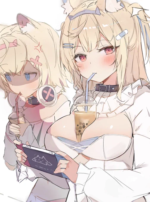 Fuwawa can multitask#FWMCpix 