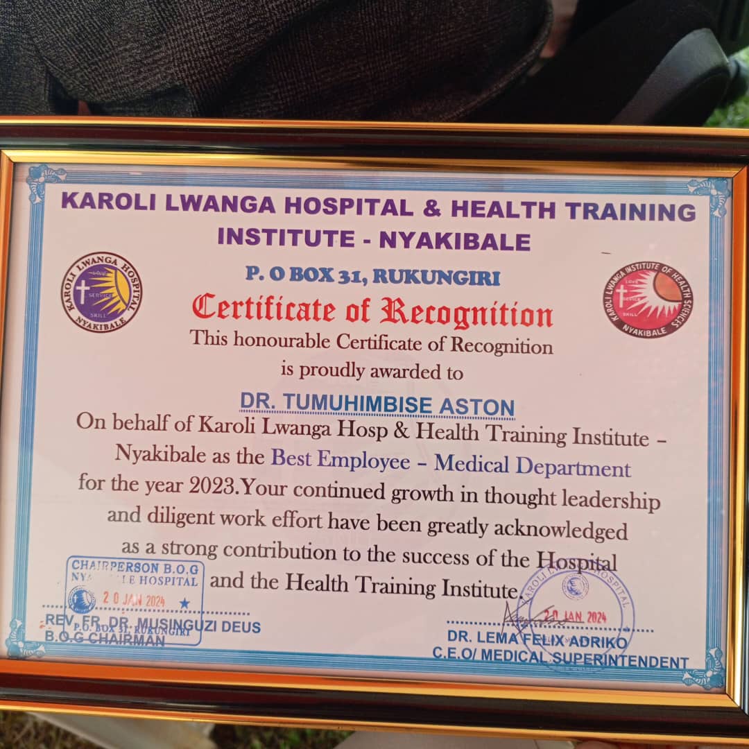 Tumuhimbise Aston(MD, Member of Lions Club! tweet media